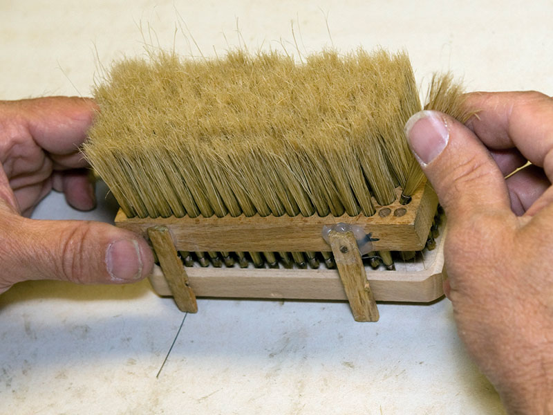 Brush production